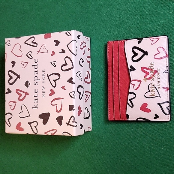 Kate Spade Heart Card Holder - Picture 7 of 9